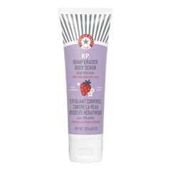 KP Body Scrub Strawberry - Bodyscrub med AHA Jordbærduft Omgående virkning, FIRST AID BEAUTY