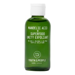Mandelic Acid + Superfood Unity Exfoliant - Eksfolierende toner, YOUTH TO THE PEOPLE