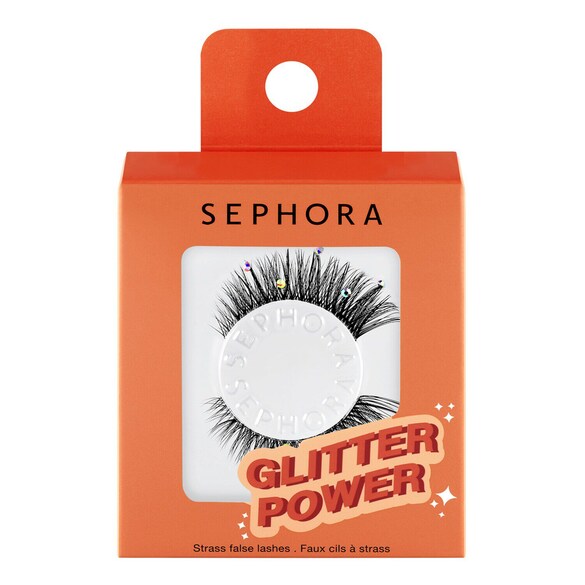 Falske øjenvipper med rhinsten - Falske vipper, lette og genanvendelige, SEPHORA COLLECTION
