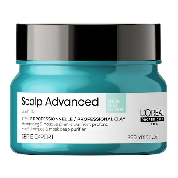 Scalp Advanced Anti-Oiliness - 2-in-1 Deep Purifier Clay, L'Oréal Professionnel