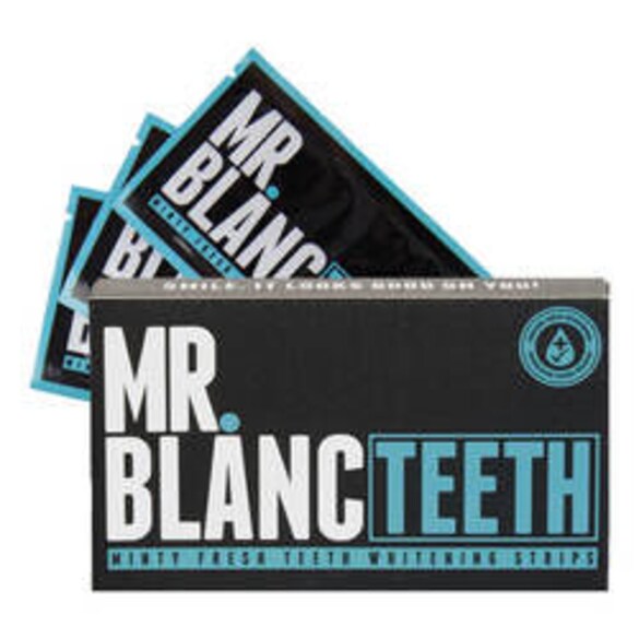 2 Week Supply Teeth Whiteinng Strips, MR BLANC