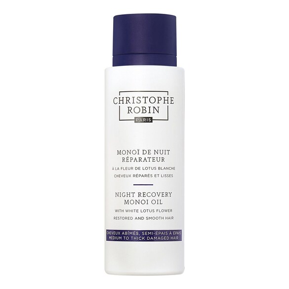Night Recovery Monoi Oil with white lotus flower ​- Hair oil, CHRISTOPHE ROBIN