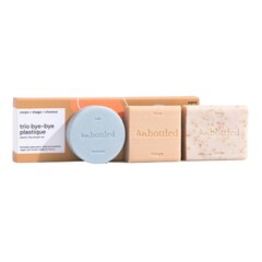 Bye Bye Plastic Trio - Bath Set, UNBOTTLED