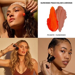 Sunkissed Peach Blush and Bronze 2-Piece Mini Kit