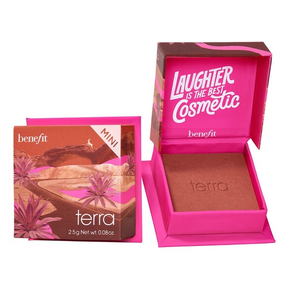 Terra WANDERful World Blush Powder - mini rejsestørrelse, BENEFIT COSMETICS