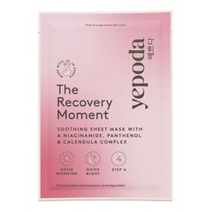 The Recovery Moment – Beroligende stofmaske med niacinamid, YEPODA