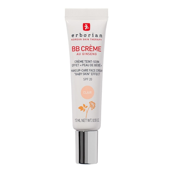 Ginseng BB Crème - Makeup-Care Face Cream Baby Skin" Effect, ERBORIAN