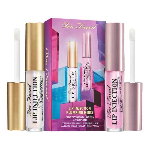 Lip Injection - Sæt med fyldgivende produkter i ministørrelse, TOO FACED