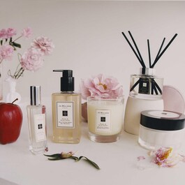 Peony & Blush Suede - Candle