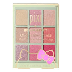 Pixi + Hello Kitty Chrome Glow Palette - Multi-use face palette, PIXI