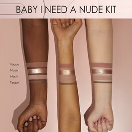 Baby I Need A Nude Eyeshadow kit - Eksklusivt sæt til fest