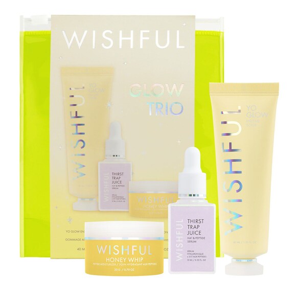 Glow Trio Set - Skincare set, WISHFUL