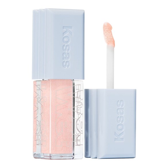 Wet Lip Oil – Fyldgivende lipgloss beriget med peptider, KOSAS