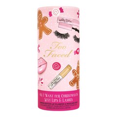 All I Want For Christmas Is Sexy Lips & Lashes - Makeup Set, TOO FACED