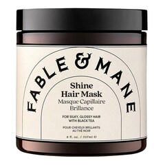 Hårmasken med sort te, giver håret glans, FABLE & MANE
