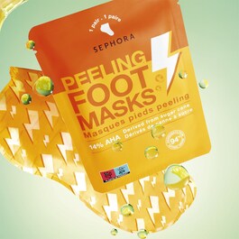 Peelingmasker til fødderne - eksfolierende fodmasker