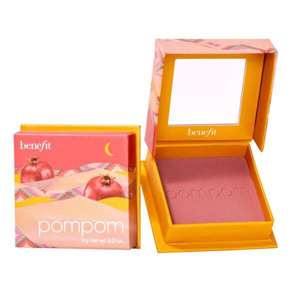 BOP PomPom mørk rosa blush - mat blush, BENEFIT COSMETICS