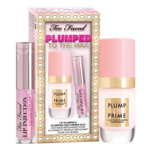 Plumped To The Max - Mini Lip Plumper and Plumping Face Primer Duo, TOO FACED