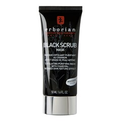Black Scrub - Exfoliating Purifying Mask with Charcoal, ERBORIAN