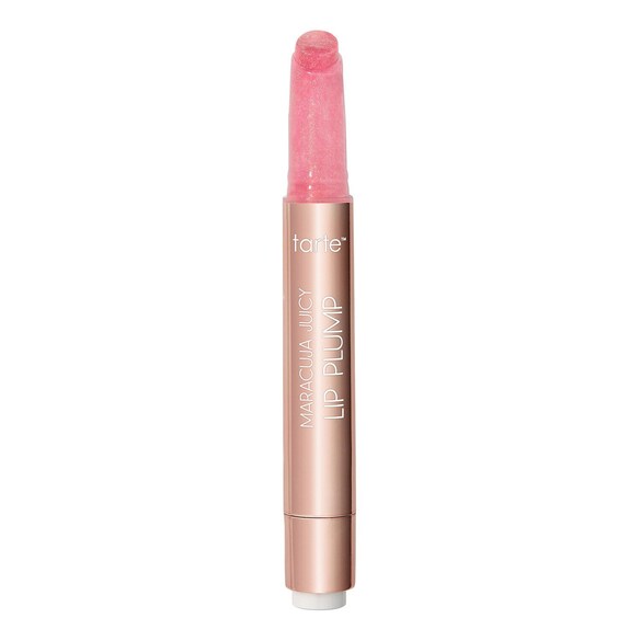 Maracuja Juicy Lip Shimmer Glass Plump - Shimmery Lip Plumper, TARTE