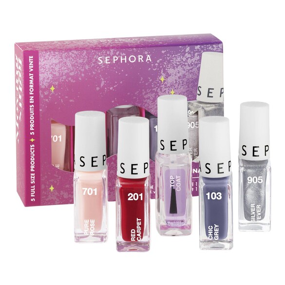 Moving Lights - Sæt med neglelak og topcoat, SEPHORA COLLECTION