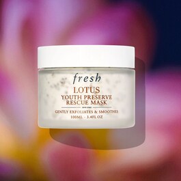 Lotus Youth Preserve Rescue Mask -  Eksfolierende anti-age-maske med Lotus