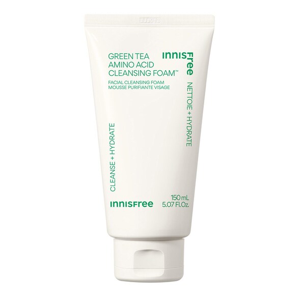 Green Tea Amino Acid Cleansing Foam - Cleansing Foam, INNISFREE