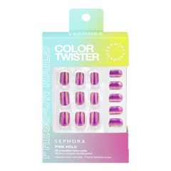 Color Twister - Sæt med genanvendelige kunstige negle og klæbepuder, SEPHORA COLLECTION
