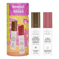 Bronzi and the bloos™ - Æske med ansigtpleje: bronzer-serum og rosa serum, DRUNK ELEPHANT