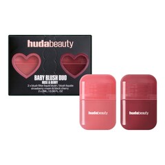 Baby Blush Duo Black Cherry and Strawberry Cream - Blush-sæt, HUDA BEAUTY