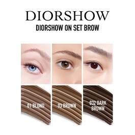 Diorshow On Set Brow Mascara
