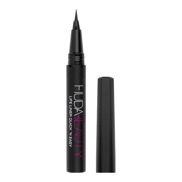 Life Liner Quick ‘n Easy Precision Liquid Liner Mini - Eyeliner travel size, HUDA BEAUTY