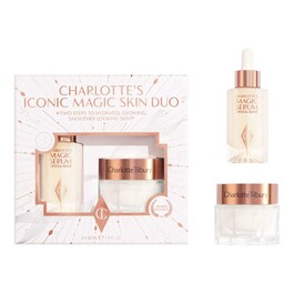 Charlotte's Iconic Magic Mini Skin Set- sæt med serum og fugtighedscreme
