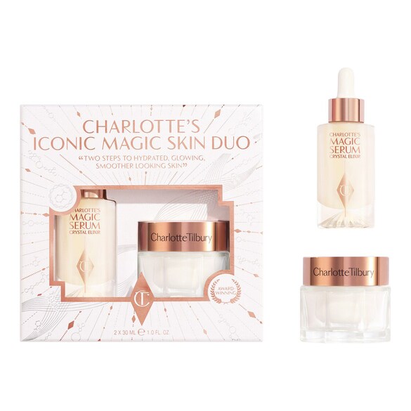 Charlotte's Iconic Magic Mini Skin Set- sæt med serum og fugtighedscreme, CHARLOTTE TILBURY
