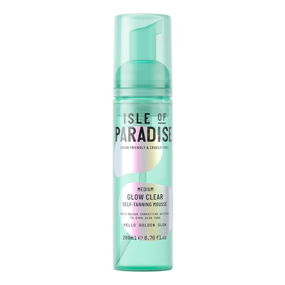Glow Clear - Self Tanning Mousse, ISLE OF PARADISE