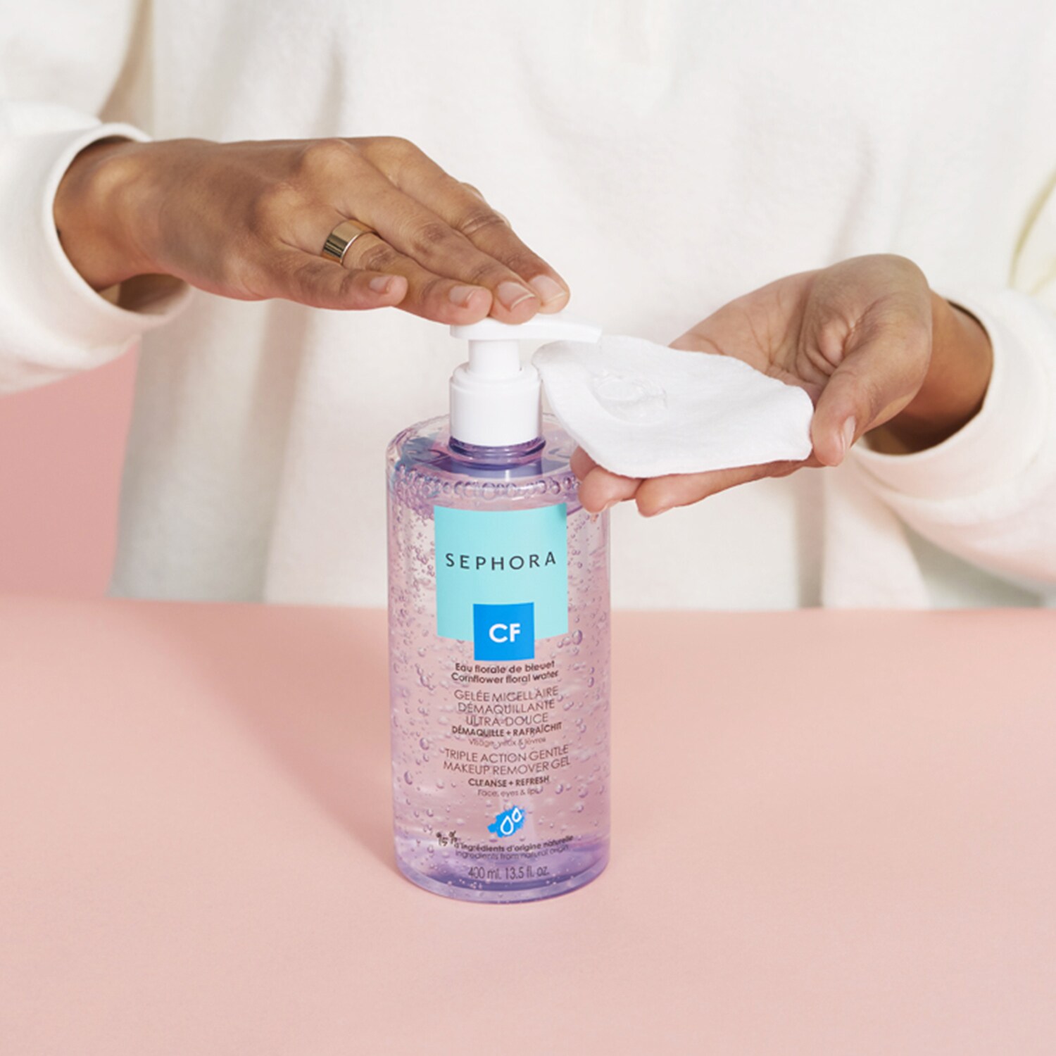 Triple Action Gentle Makeup Remover Gel Cleanse+Refresh SEPHORA